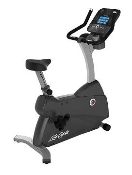Life Fitness C3 Upright Lifecycle Bike with Track Console